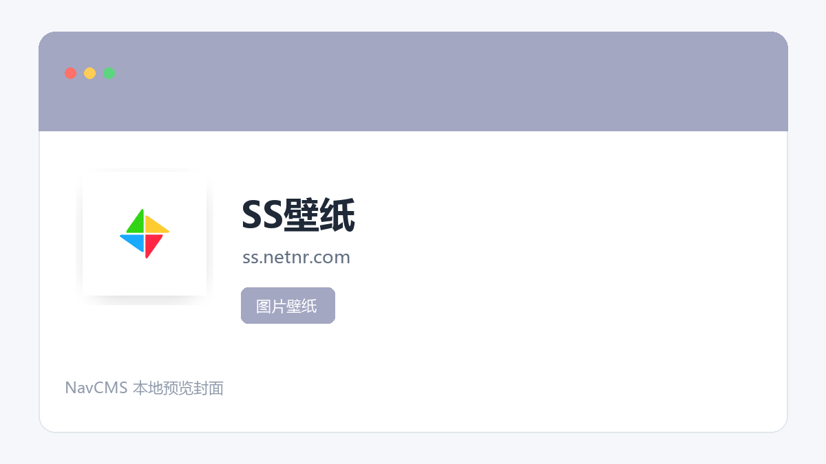 SS壁纸 网站预览截图