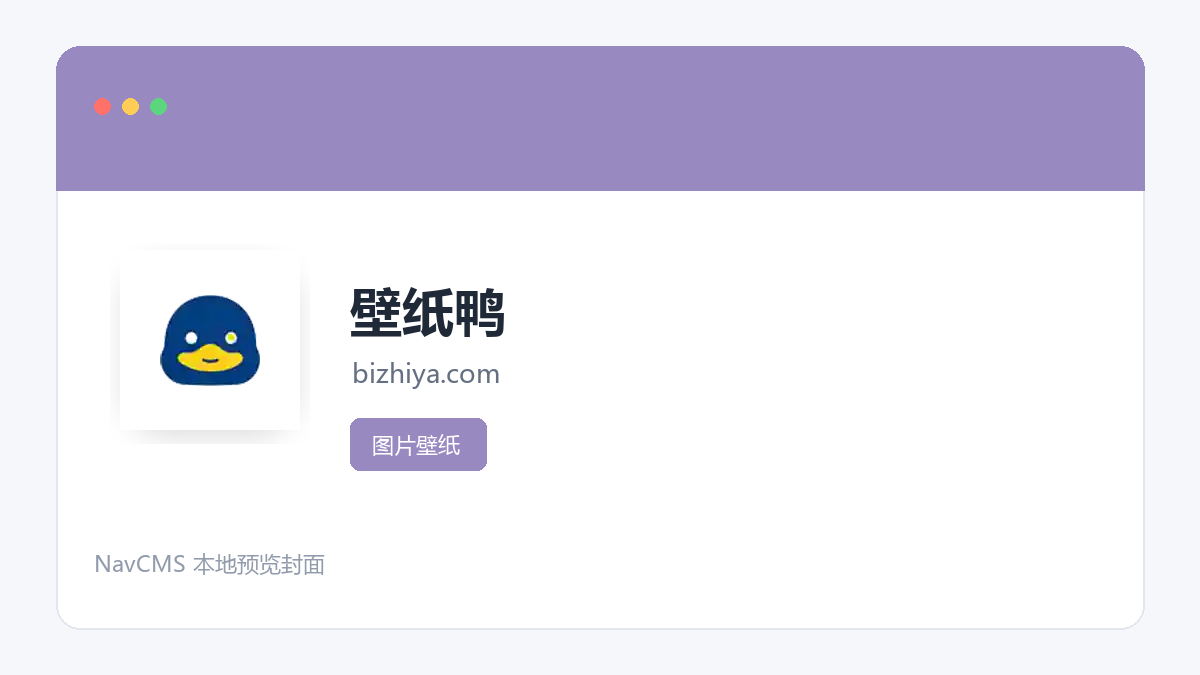 壁纸鸭 网站预览截图