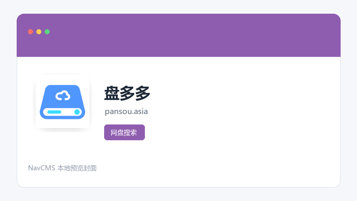 盘多多 网站预览截图