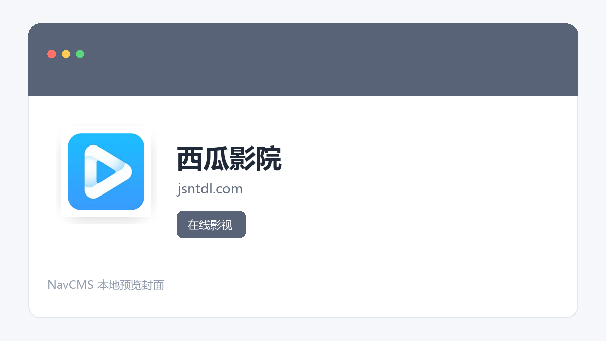 西瓜影院 网站预览截图