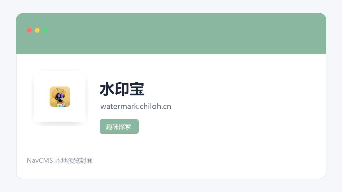 水印宝 网站预览截图