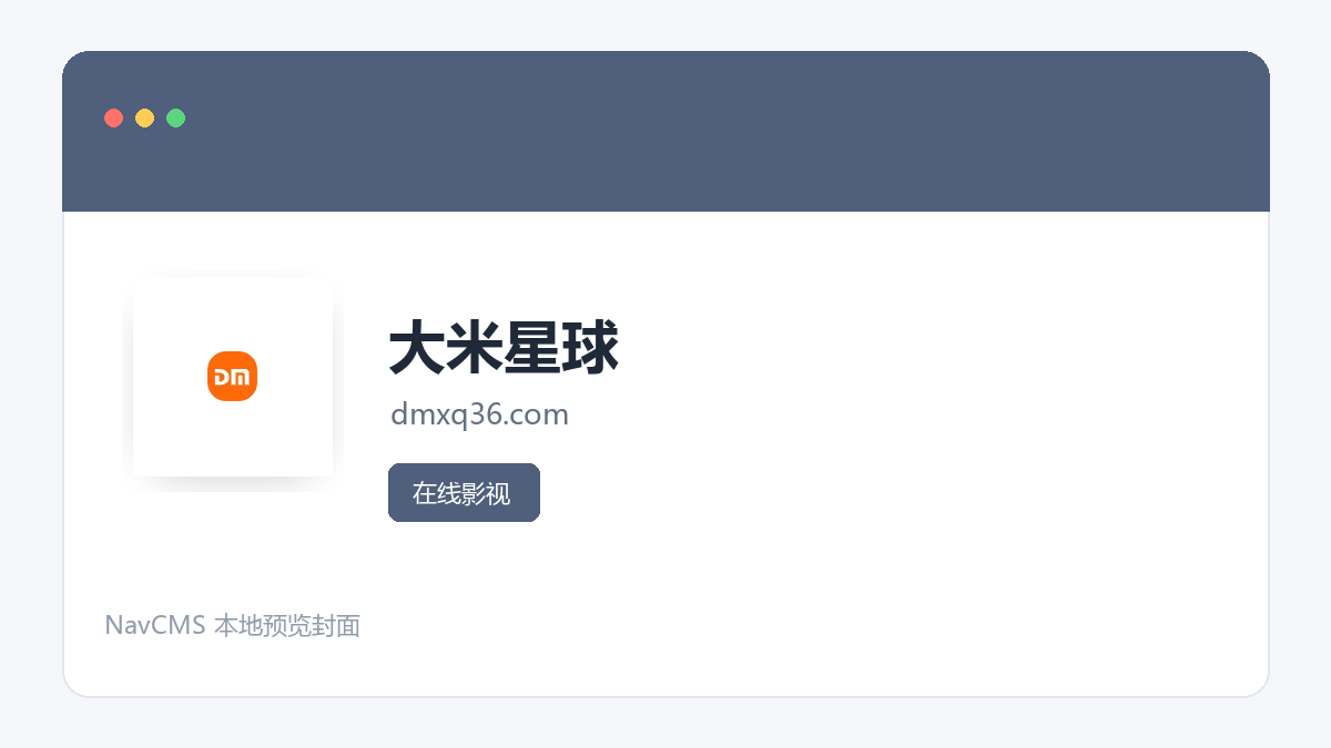 大米星球 网站预览截图